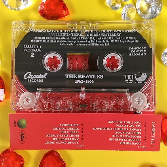The Beatles/1962-1966 Apple cassette set Mint Condition Out Of Print - Picture 12 of 16